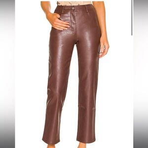 Miaou junior pant brown leather
